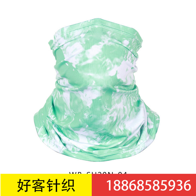 Amazon Outdoor cycling sunscreen face mask neck wrap uv neck wrap ice cream face towel