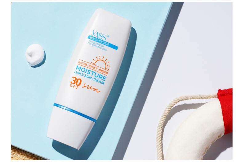 Yass clear moisturizing sunscreen anti-uv protection spf30 barrier cream