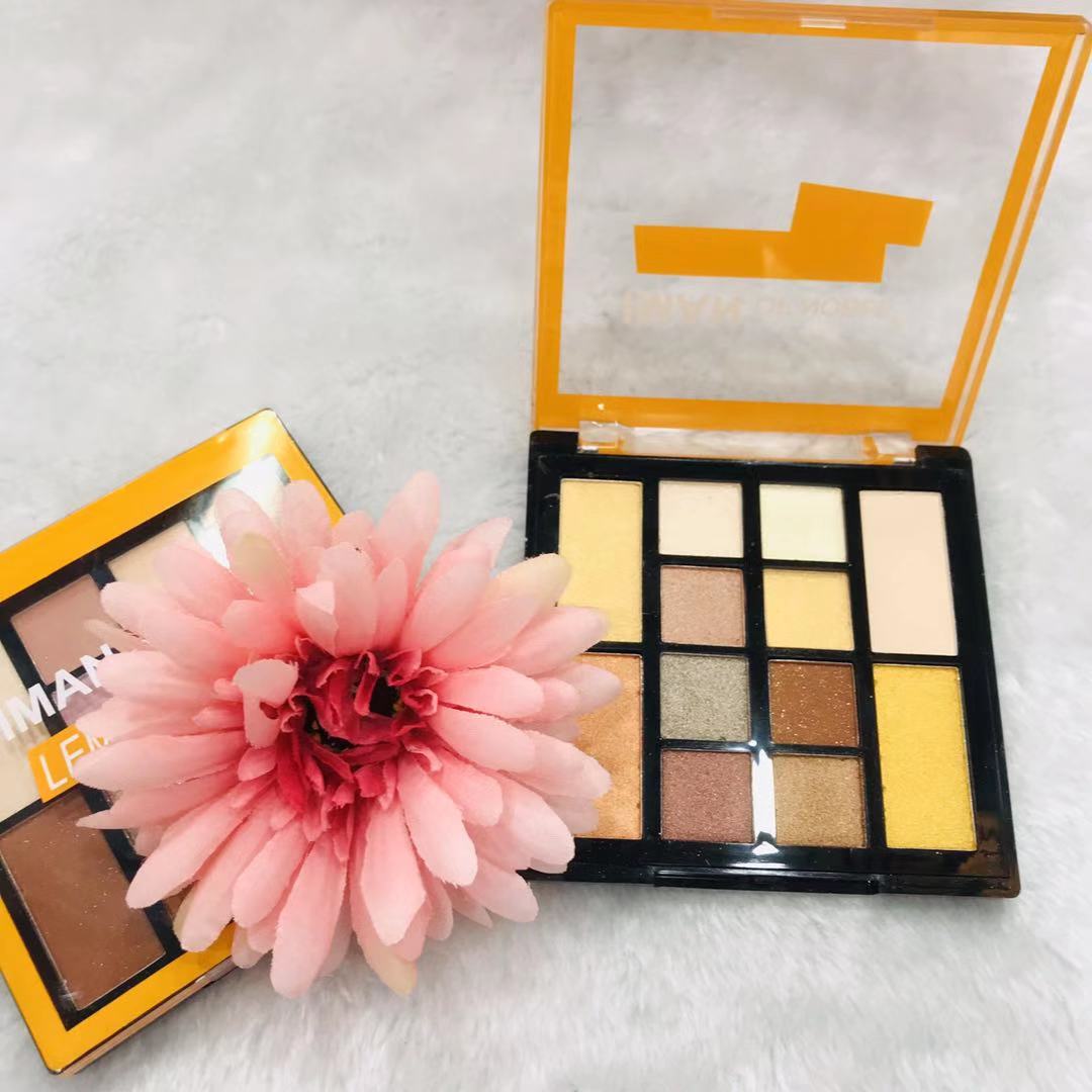 2019 IMAN OF NONLE new big 12 color series highlights and matte eye shadow manufacturers direct sale 2019 IMAN OF NONLE new big 12 color series highlights and matte eye shadow manufacturers direct sale