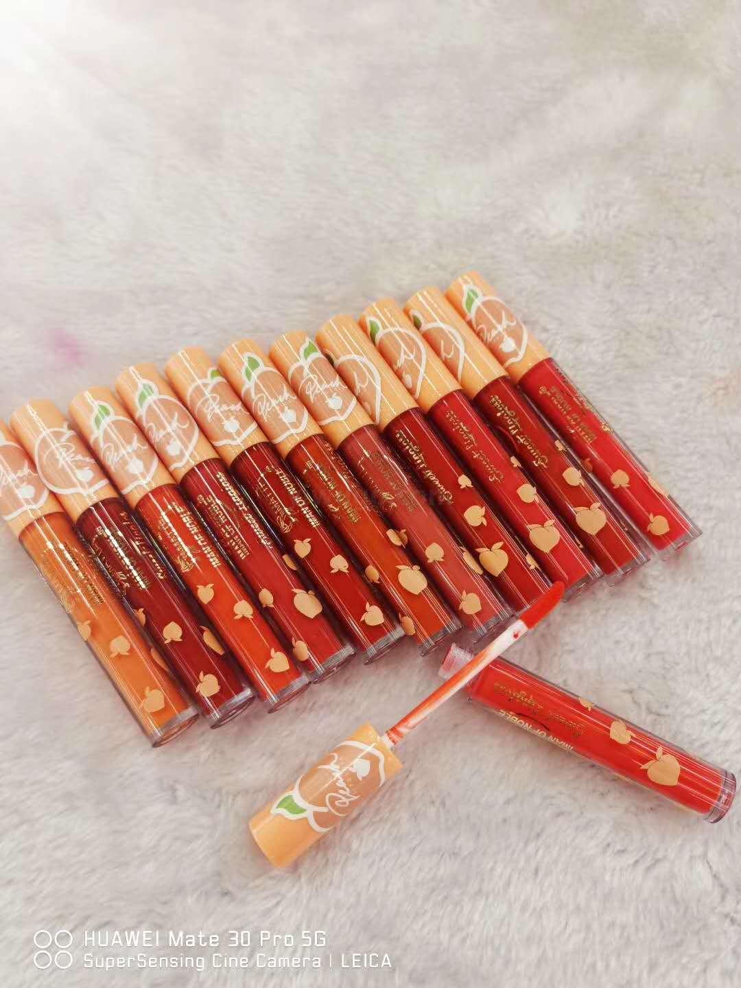 IMAN OF NOBLE brand cross-border hot style moisturizing lipstick 4 color fruit flavor 24 hours nourishing dry skin