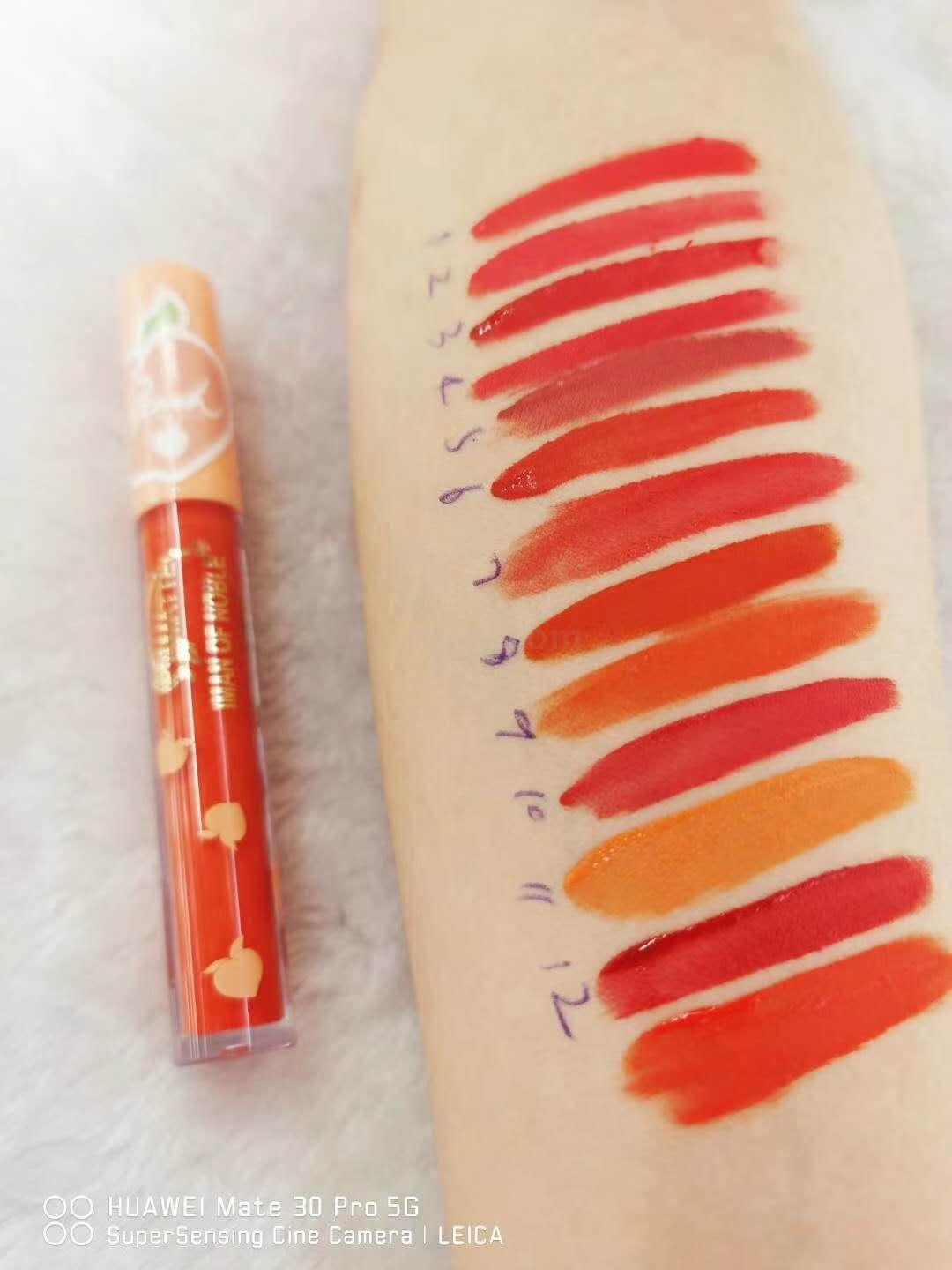 IMAN OF NOBLE brand cross-border hot style moisturizing lipstick 4 color fruit flavor 24 hours nourishing dry skin