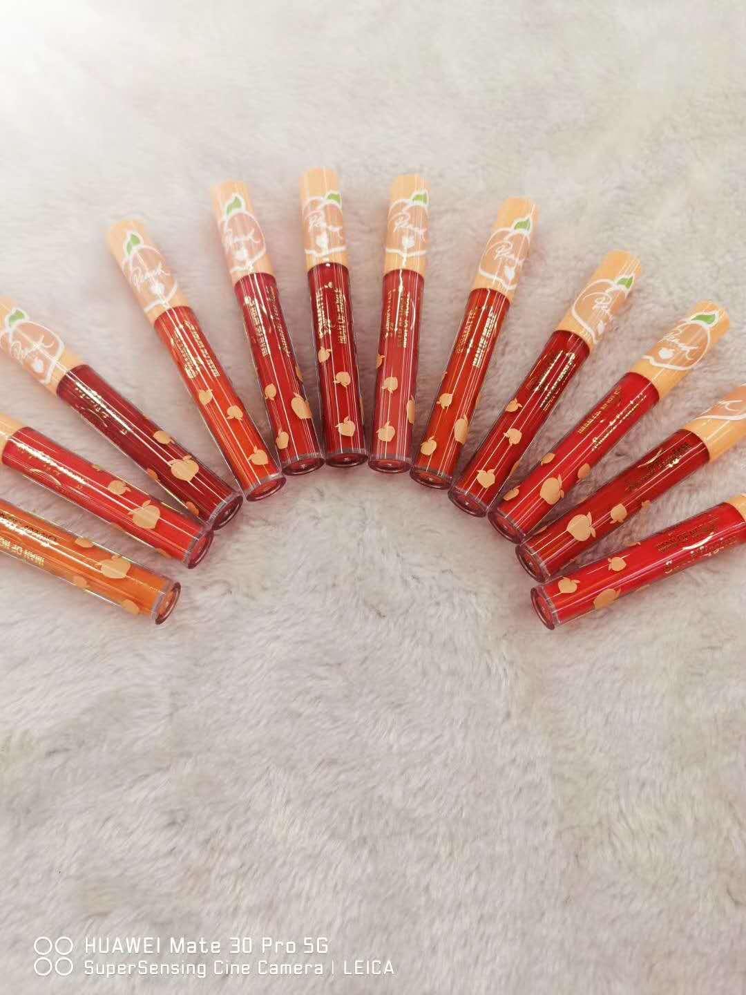 IMAN OF NOBLE brand cross-border hot style moisturizing lipstick 4 color fruit flavor 24 hours nourishing dry skin