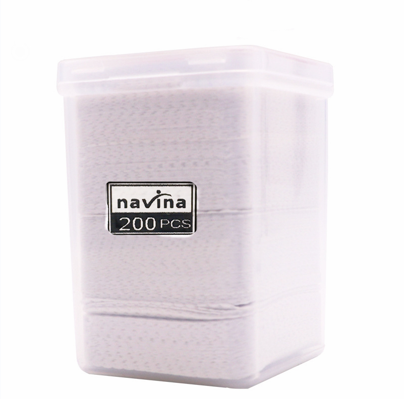 Navina avaya grafted mascara glue bottle mouth wipe cloth beauty eyelash tool cotton piece mascara glue magic wipe
