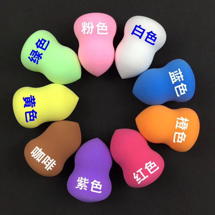 Calabash powder puff on the magic makeup does not hurt the hand is not sticky powder can bubble Calabash powder puff on the magic makeup does not hurt the hand is not sticky powder can bubble