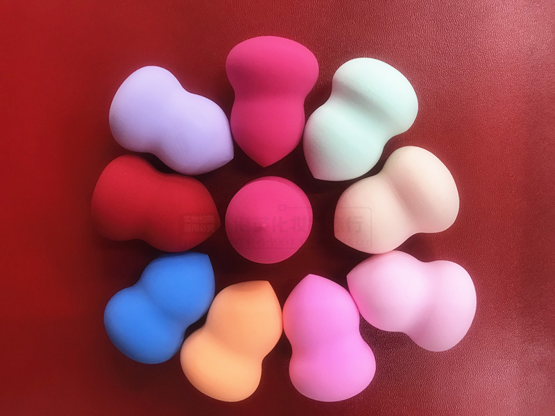 Non-latex multi-color calabash powder foundation makeup powder puff tool bubble water bigger Non-latex multi-color calabash powder foundation makeup powder puff tool bubble water bigger