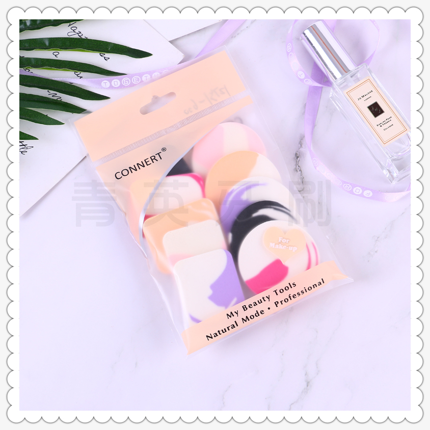 Powder puff sponge dry and wet dual-purpose Powder puff Powder makeup tool Powder puff sponge dry and wet dual-purpose Powder puff Powder makeup tool