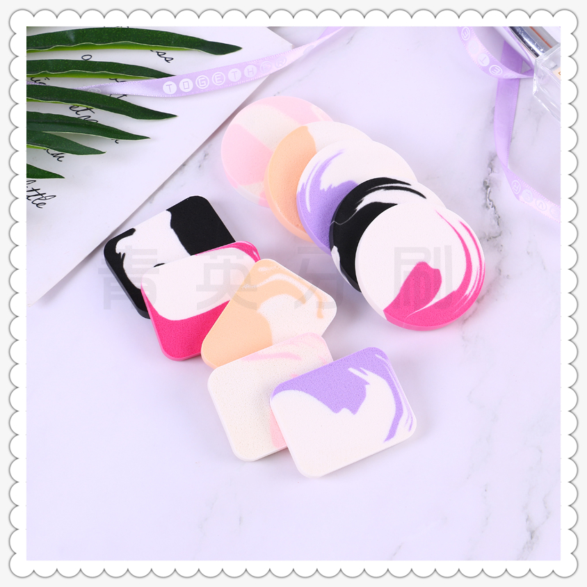 Powder puff sponge dry and wet dual-purpose Powder puff Powder makeup tool Powder puff sponge dry and wet dual-purpose Powder puff Powder makeup tool