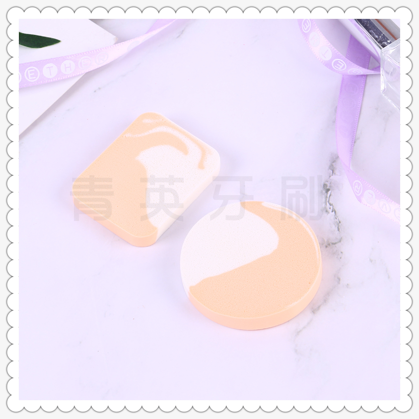 Powder puff sponge dry and wet dual-purpose Powder puff Powder makeup tool Powder puff sponge dry and wet dual-purpose Powder puff Powder makeup tool