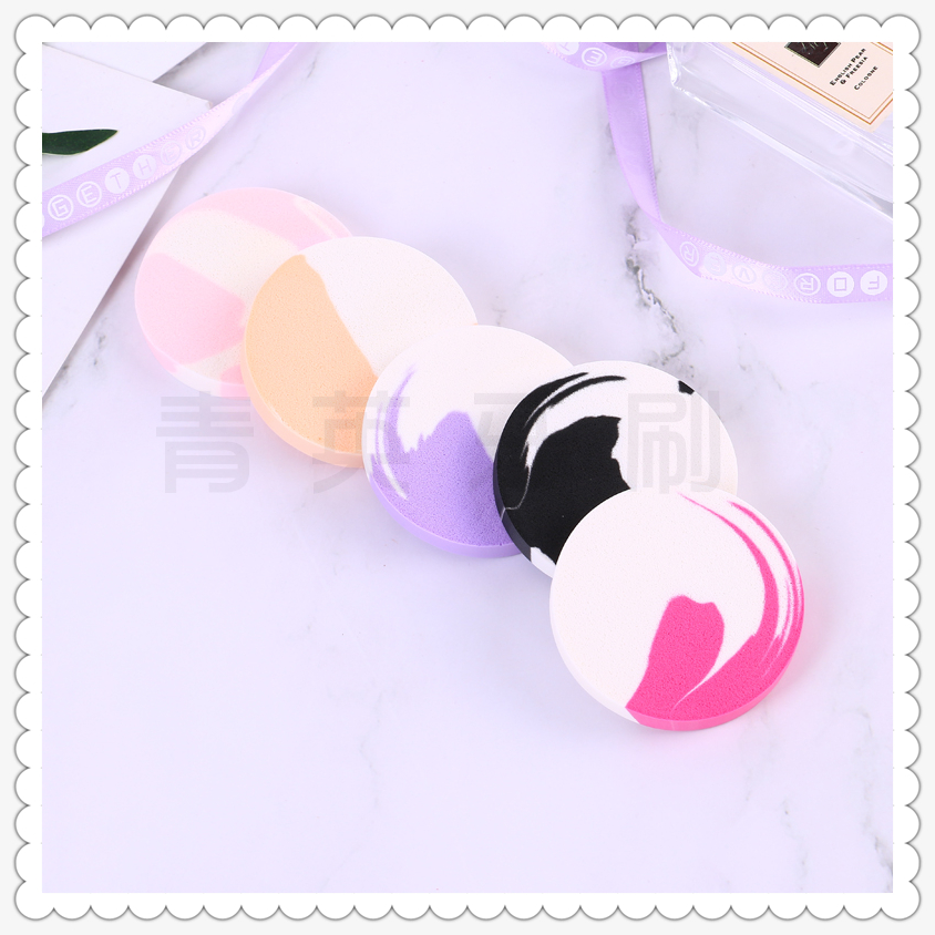 Powder puff sponge dry and wet dual-purpose Powder puff Powder makeup tool Powder puff sponge dry and wet dual-purpose Powder puff Powder makeup tool