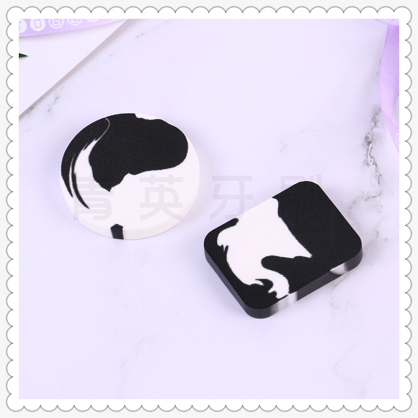 Powder puff sponge dry and wet dual-purpose Powder puff Powder makeup tool Powder puff sponge dry and wet dual-purpose Powder puff Powder makeup tool