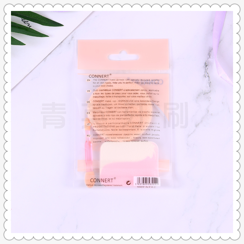 Dry and wet air cushion powder puff powder puff cosmetic cotton sponge beauty tool circular Dry and wet air cushion powder puff powder puff cosmetic cotton sponge beauty tool circular