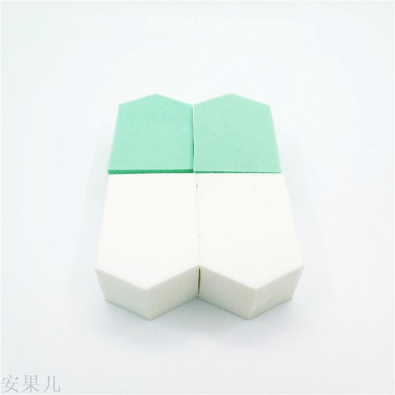 New powder puff cross-border goods pentagonal makeup powder puff natural sponge powder puff bb small house shaped puff