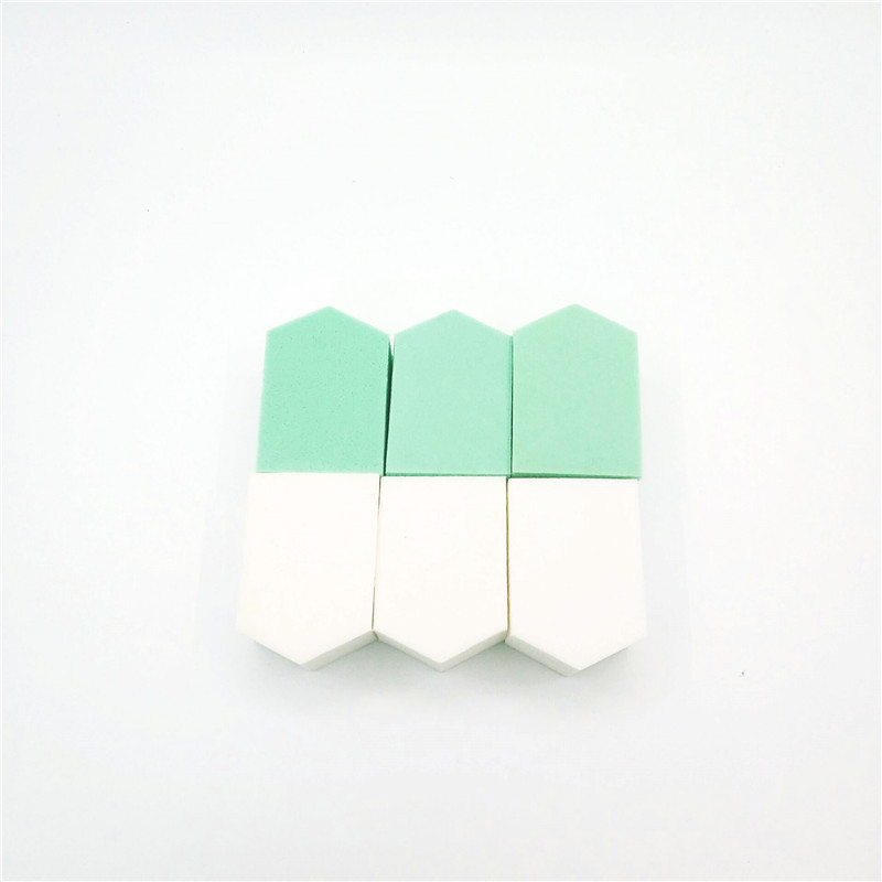 New powder puff cross-border goods pentagonal makeup powder puff natural sponge powder puff bb small house shaped puff New powder puff cross-border goods pentagonal makeup powder puff natural sponge powder puff bb small house shaped puff