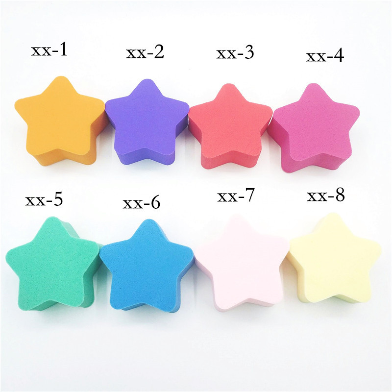 New powder puff cross-border goods pentagonal makeup powder puff natural sponge powder puff bb small house shaped puff New powder puff cross-border goods pentagonal makeup powder puff natural sponge powder puff bb small house shaped puff