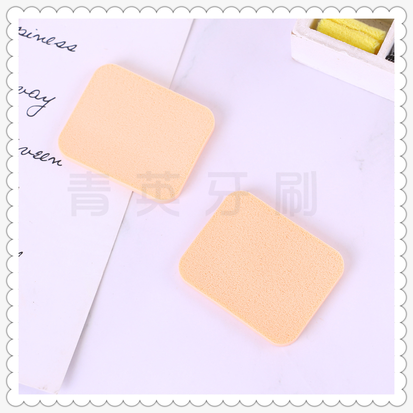 Dry and wet air cushion powder puff powder puff cosmetic cotton sponge beauty tool square circle Dry and wet air cushion powder puff powder puff cosmetic cotton sponge beauty tool square circle