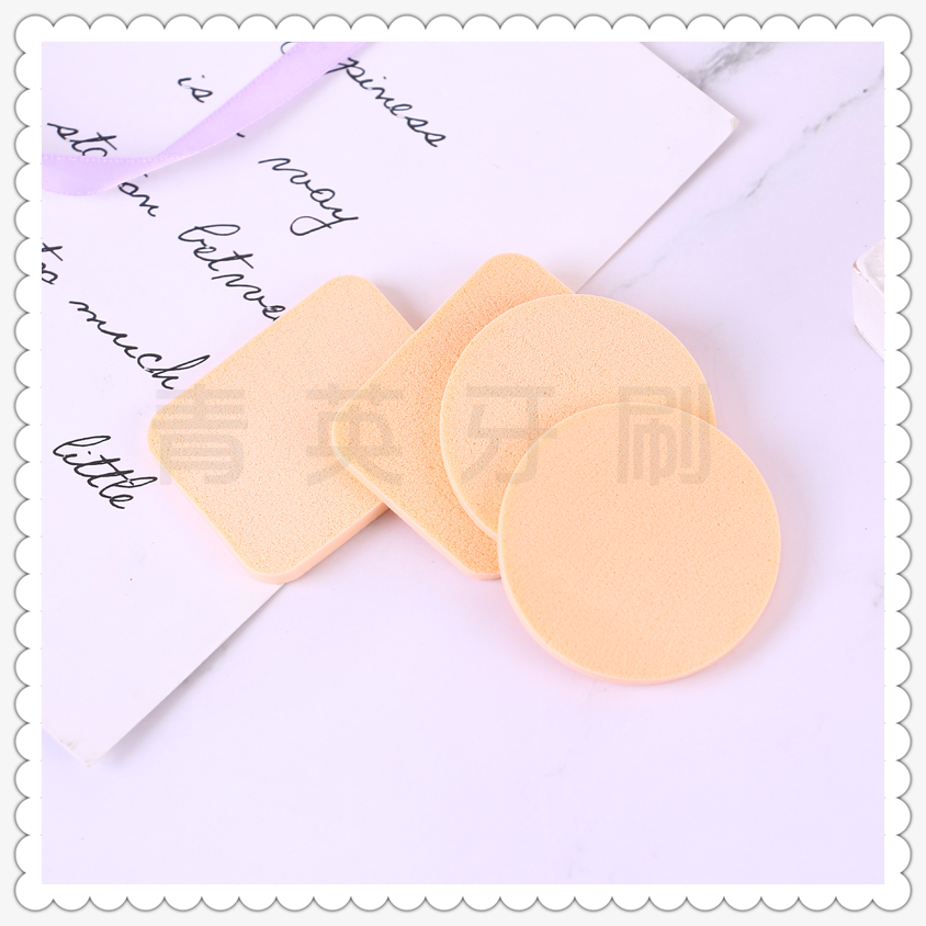 Dry and wet air cushion powder puff powder puff cosmetic cotton sponge beauty tool square circle Dry and wet air cushion powder puff powder puff cosmetic cotton sponge beauty tool square circle