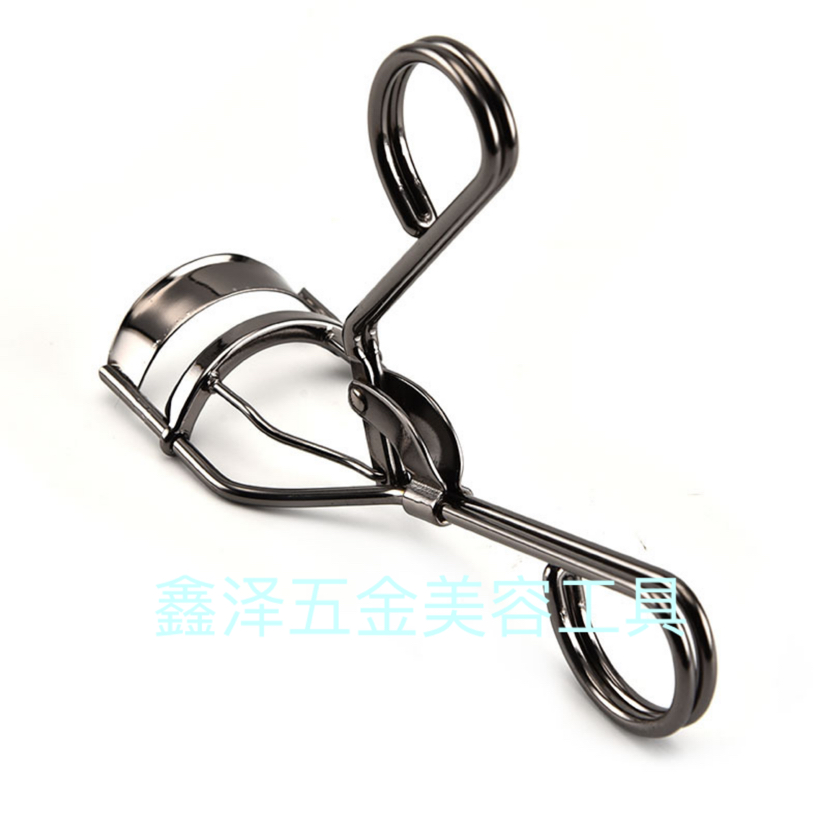Metal eyelash curler eyelash curler with electrochromic gradient