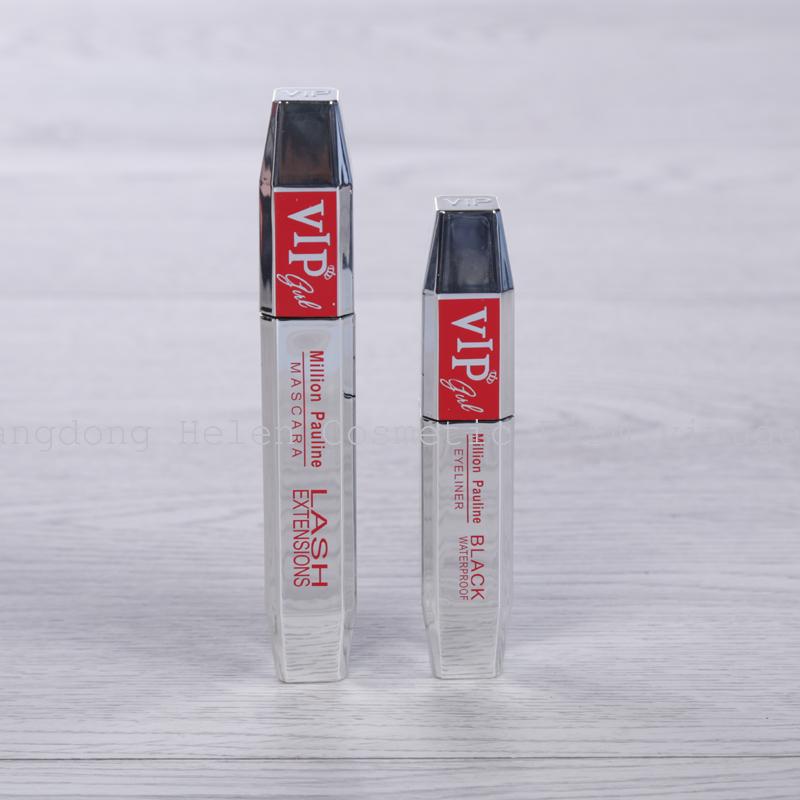 Double mascara and liquid eyeliner fashion new