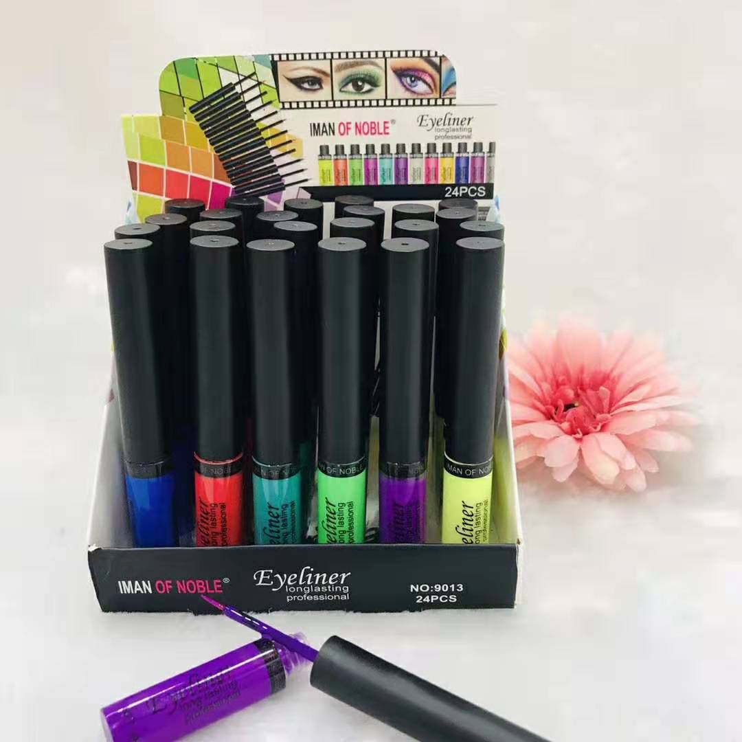 IMAN OF NOBLE high-gloss and fluorescent eyeliner liquid easy to makeup natural waterproof