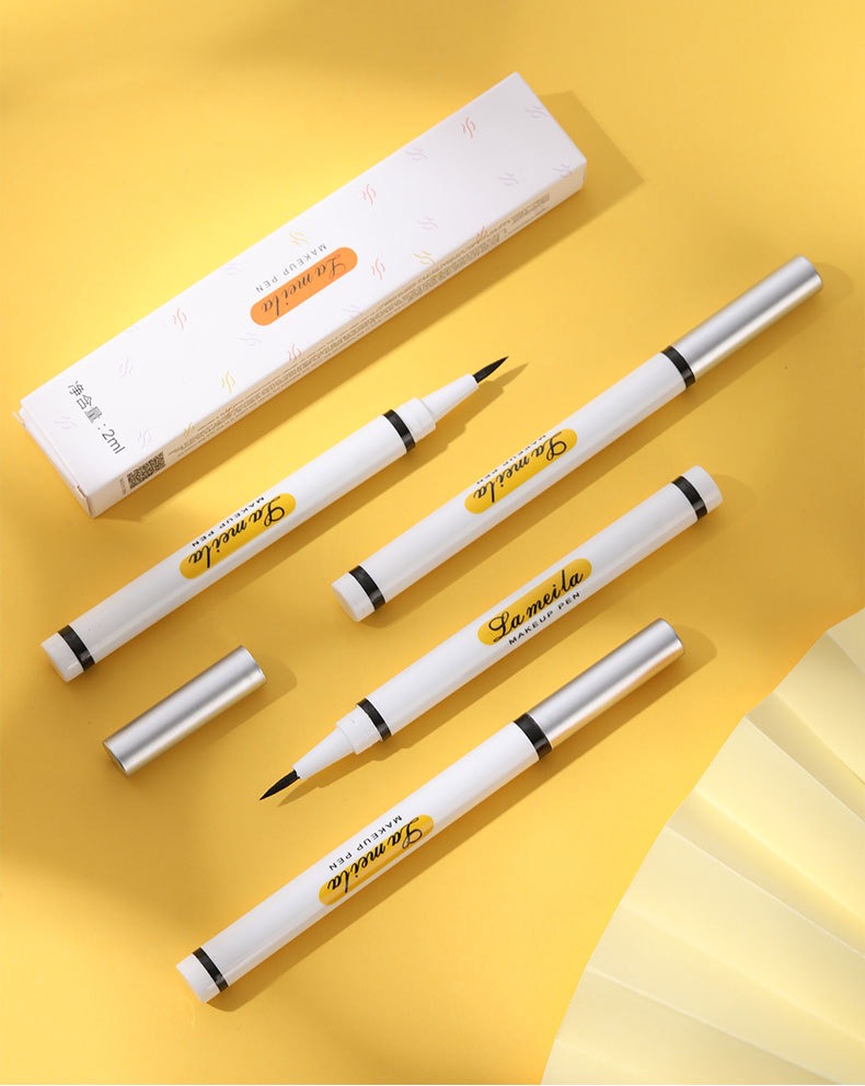 Factory Direct Sales Delivery Supported Eyeliner Genuine over Not Easy to Smudge Novice Liquid Eyeliner Black