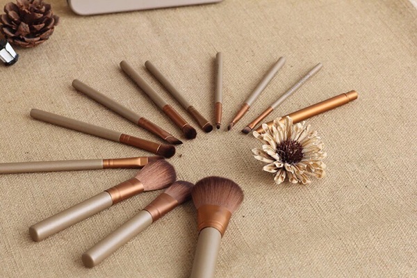 NAKED3 generation beginners 12 color makeup brush professional makeup tools full set of brush iron box