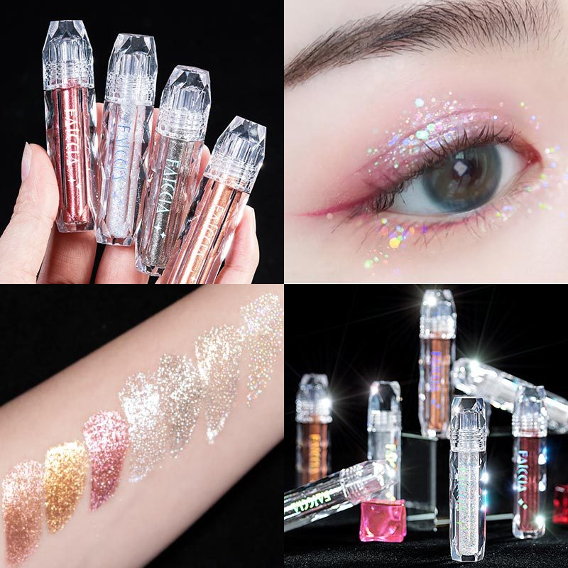 Shadow Crouching Silkworm Glitter Highlight Powder Beads Sequins Glitter Liquid Eye Shadow Internet Celebrity Same Style