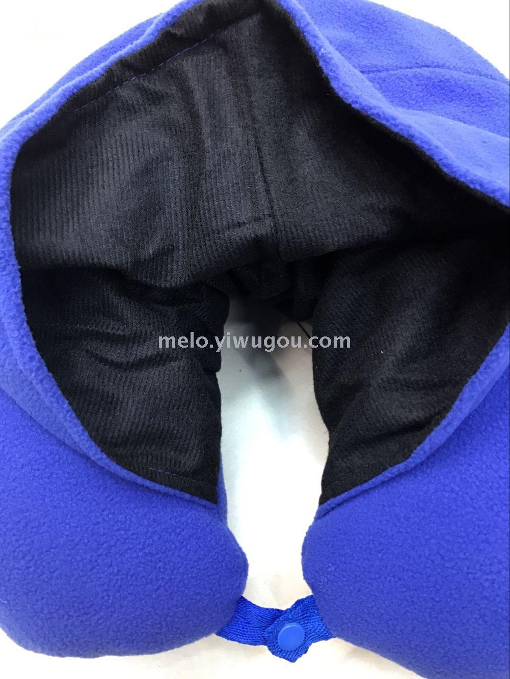 U-shaped pillow with cap (with eye patch + earplugs) U-shaped pillow with cap (with eye patch + earplugs)