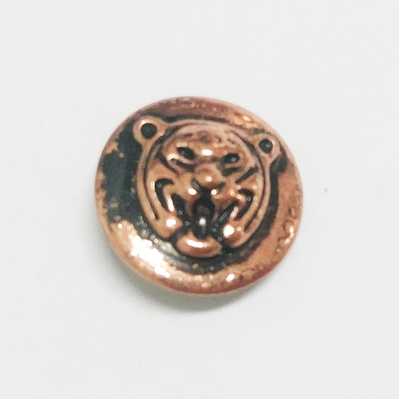Lion head alloy button/garment accessories