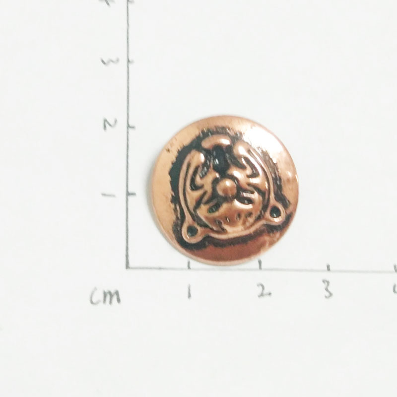 Lion head alloy button/garment accessories