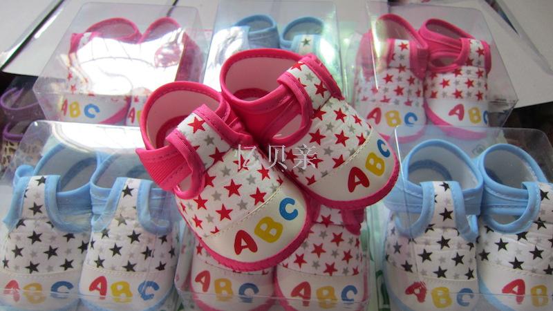 Foreign trade cloth sole shoes baby shoes baby shoes.