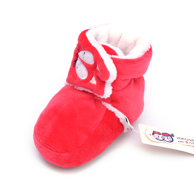 Snow Baby Baby Shoes No Heel Slippage Mixed Color Cartoon