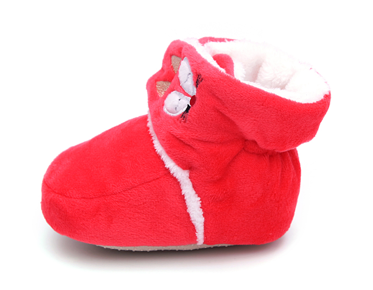 Snow Baby Baby Shoes No Heel Slippage Mixed Color Cartoon