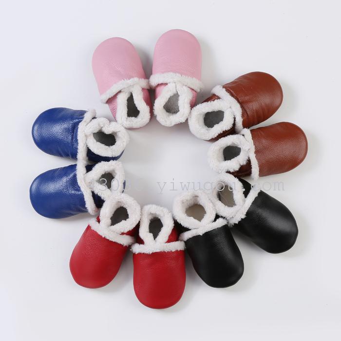 The explosion of leather and cotton slip rubber Baby Toddler shoes shoes baby shoes