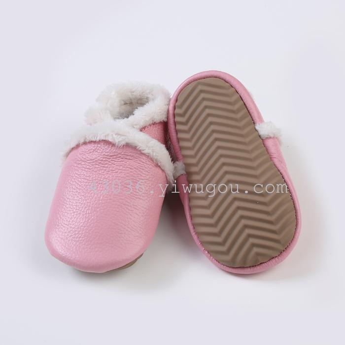 The explosion of leather and cotton slip rubber Baby Toddler shoes shoes baby shoes