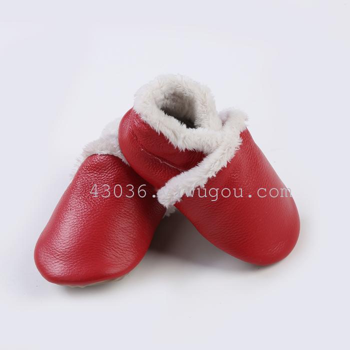 The explosion of leather and cotton slip rubber Baby Toddler shoes shoes baby shoes