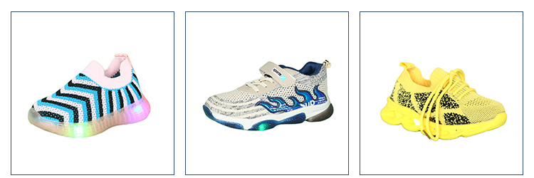 Low Price Baby Shoes With Lights Waterproof Non Slip Sports 
