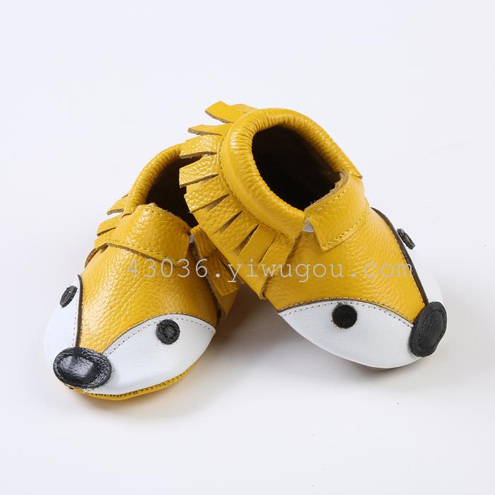 The explosion of non slip rubber sole leather Embroidered Baby Toddler shoes baby shoes shoes