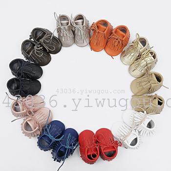 The explosion of non slip rubber sole leather Embroidered Baby Toddler shoes baby shoes shoes