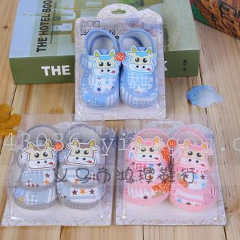 The explosion of non slip rubber sole leather Embroidered Baby Toddler shoes baby shoes shoes