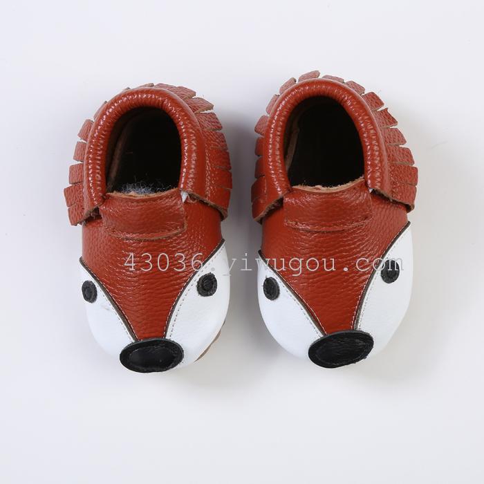 The explosion of non slip rubber sole leather Embroidered Baby Toddler shoes baby shoes shoes
