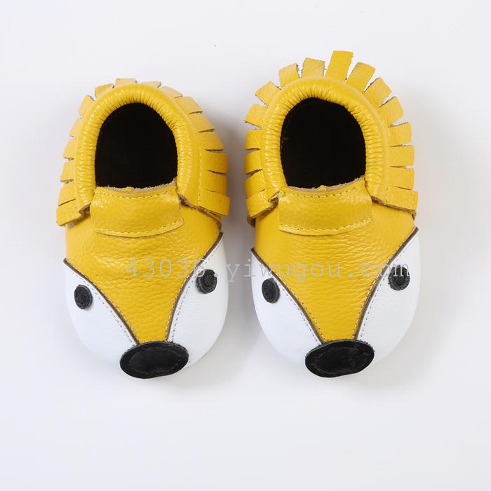 The explosion of non slip rubber sole leather Embroidered Baby Toddler shoes baby shoes shoes