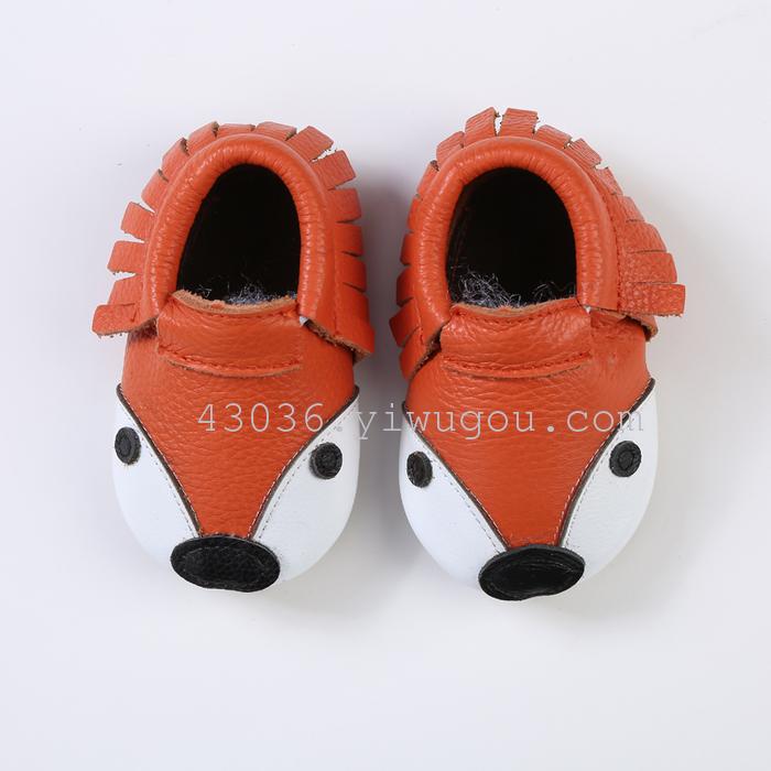 The explosion of non slip rubber sole leather Embroidered Baby Toddler shoes baby shoes shoes