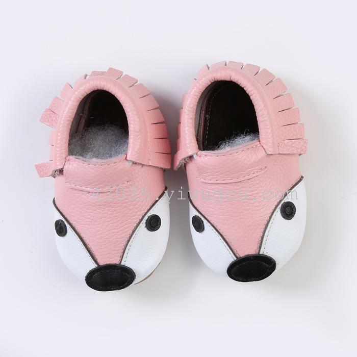 The explosion of non slip rubber sole leather Embroidered Baby Toddler shoes baby shoes shoes