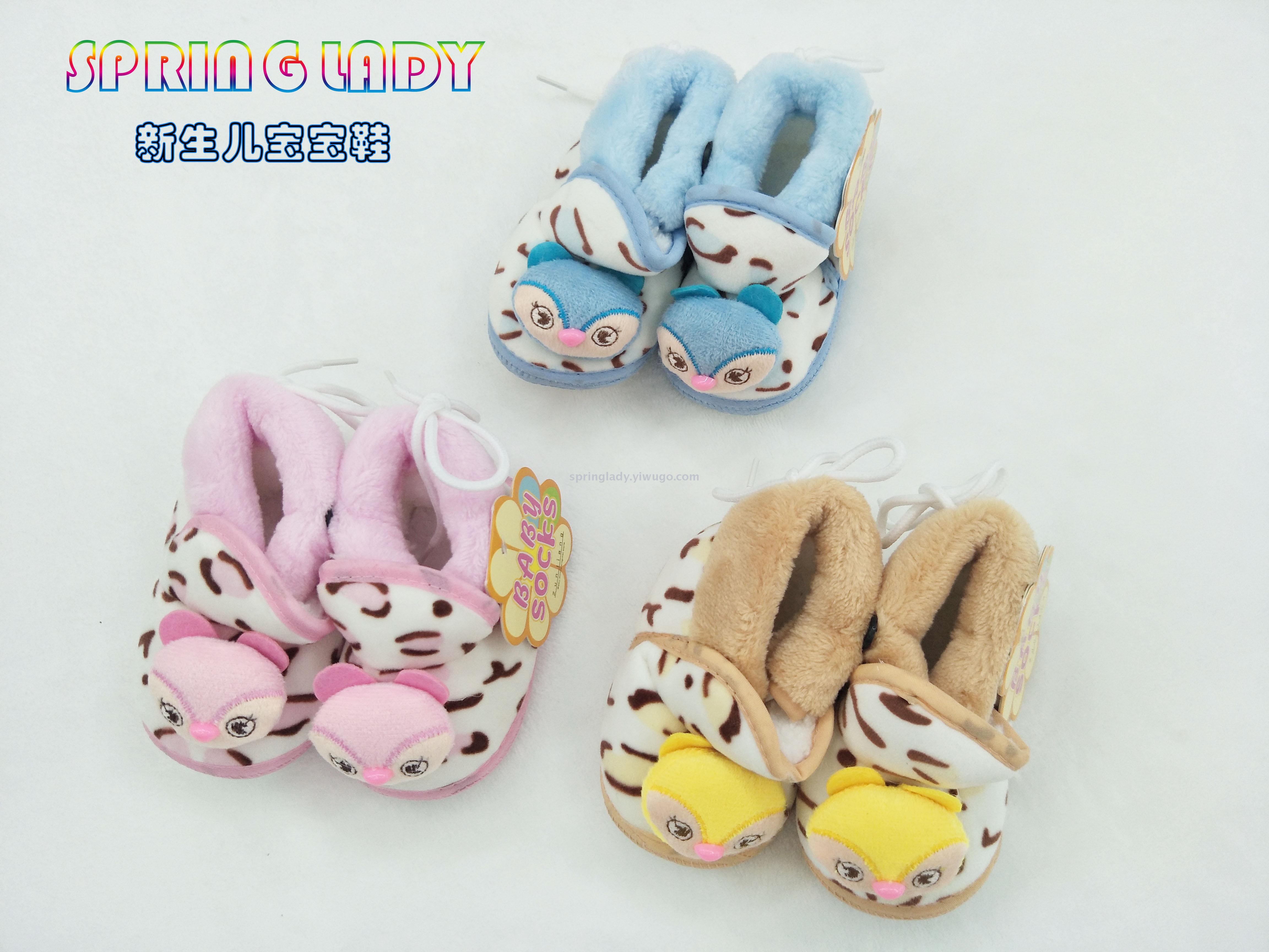 Factory Direct Sales Newborn Shoes Confinement Shoes Bags 12 Pairs Baby Shoes Baby&#039;s Shoes SPRING LADY