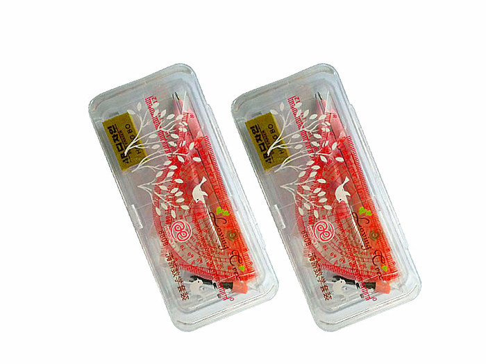 Compasses Students exam special suit compasses ruler set square stationery 8808 Compasses Students exam special suit compasses ruler set square stationery 8808
