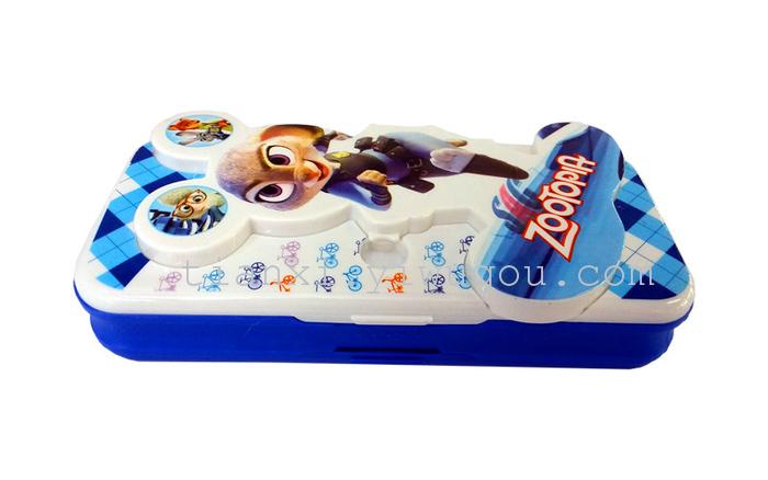stationery  writing case  pencil-box stationery case  pencil case  stationery box  pen bag  double sided open AC-846-1