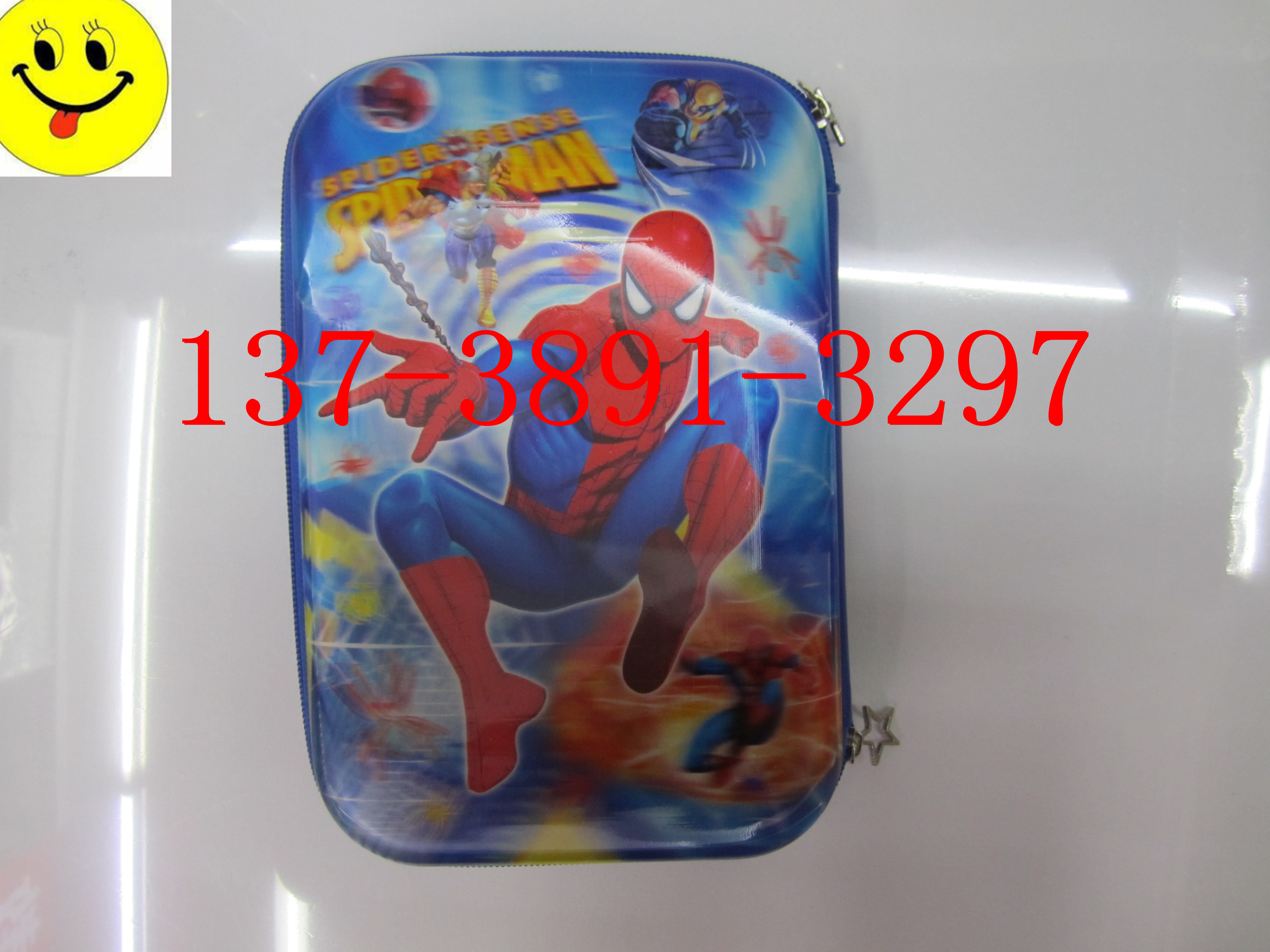 Pencil-box single-shoulder schoolbag backpack bag children cartoon bag cloth bag backpack single-shoulder bag