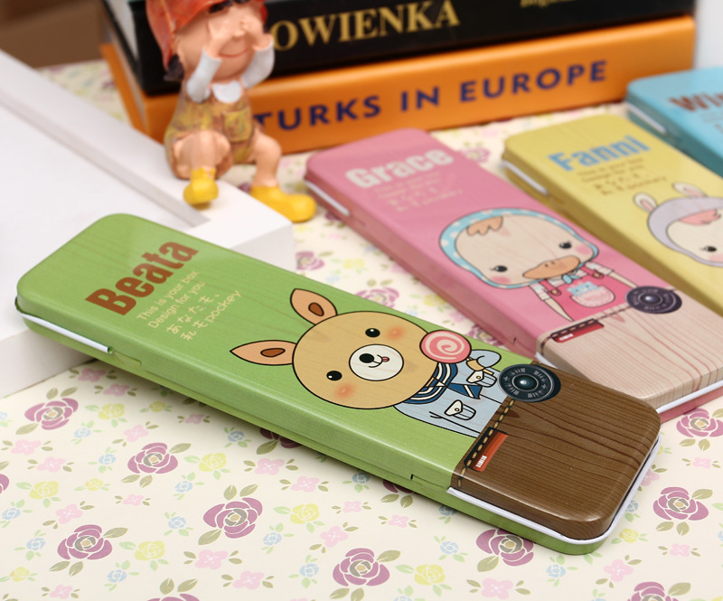 Creative cute cartoon stationery pencil-box children's gifts kindergarten gifts wholesale