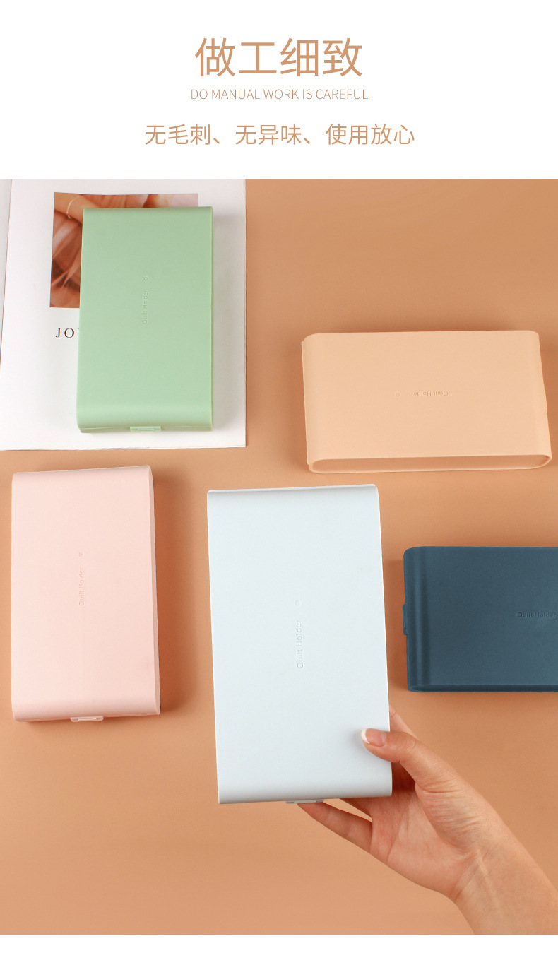 INS Frosted Pencil Case Simple for Students Large Capacity Storage Box Plastic Pencil-Box Student Stationery