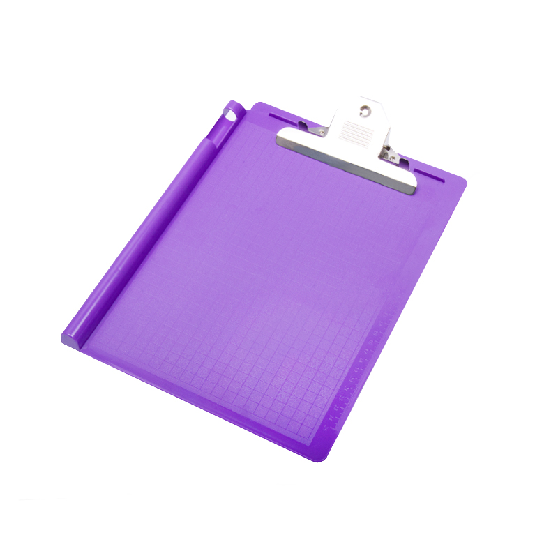 Factory Direct Sales A4 Plastic Tablet Clip Folder Test Paper Clip File Binder Power Clip Exclusive for Cross-Border